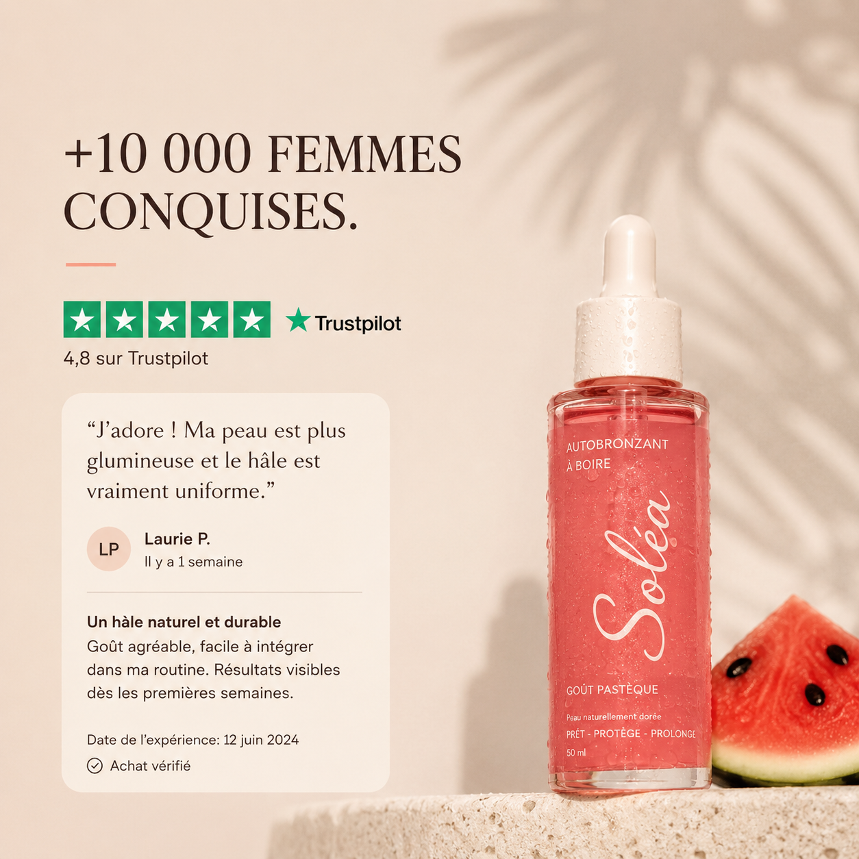 Soléa, ton bronzage commence avant le soleil